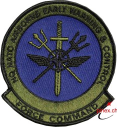 Bild von HQ NATO Airborne Early Warning & Control Force Command Abzeichen Patch